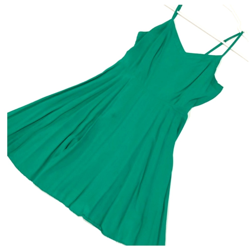Fit and Flare Emerald Dress!
